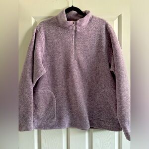 L.L Bean zip sweater